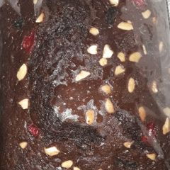 Mixed fruit rum cake A picture of Mixed fruit rum cake.