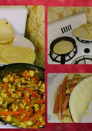 Una foto de Fajitas apto todo - ricas y esponjosas