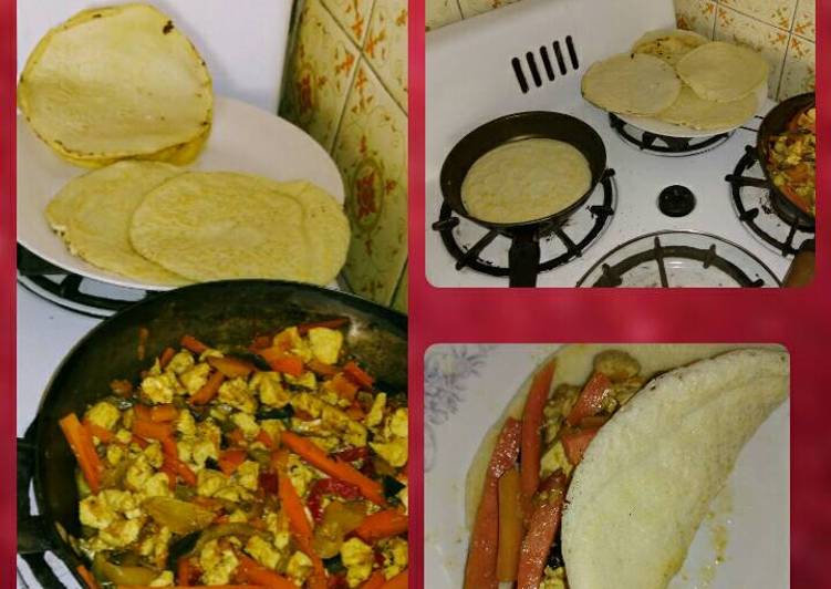 Fajitas apto todo - ricas y esponjosas