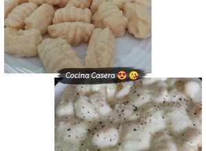 Una foto de Gnocchis de papa 🥔🇮🇹