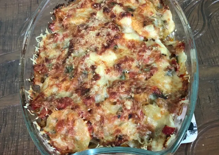 Mudah Cepat Memasak Ratatouille/ Baked vegetables/ vegetables lasagna Enak Sempurna