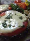 Mini pizzas de berenjenas