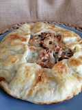 Galette de berenjena y Emmental