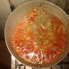 A picture of My five ingredients meal.