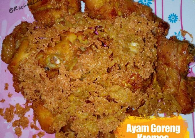 Ayam Goreng Kremes (bumbu simpel, no ruwet, enyaaak... hehe)