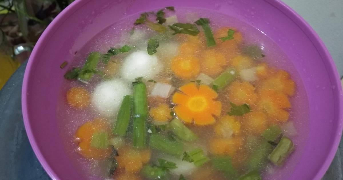 174 resep sup baso ikan dan sayuran enak dan sederhana 