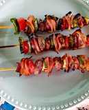 Brochetas de res