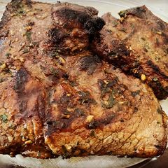 A picture of Garlic Butter Steak.