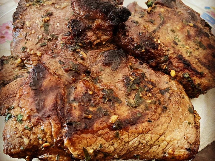 Easy Way Make Recipe Garlic Butter Steak that is So Delicious, Tasty}