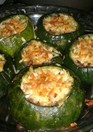 Una foto de Zapallitos rellenos