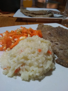 Una foto de Risotto de queso 😌😌