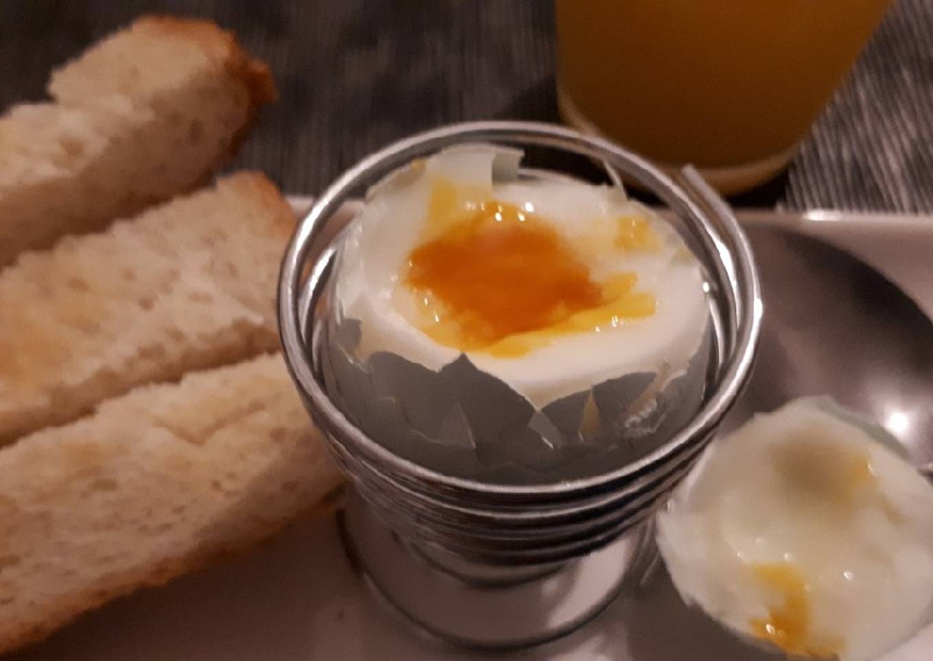 Huevo pasado por agua