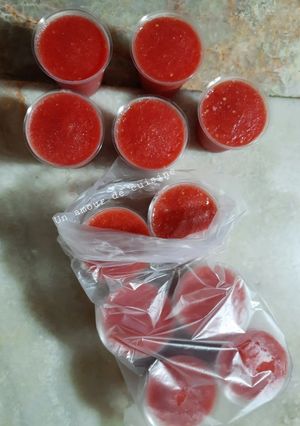 Une photo de Coulis de tomate sans cuisson 🍅