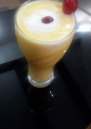 A picture of Mango frappe.