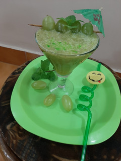 A picture of Masala Grape juice.