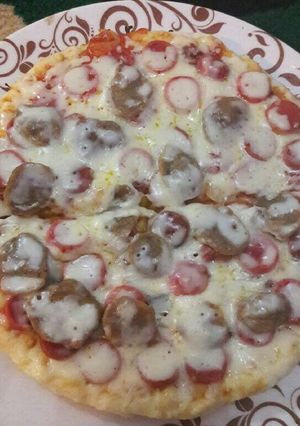 Foto resep Pizza teflon takaran simpel