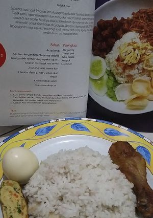 Foto resep Nasi uduk rice cooker