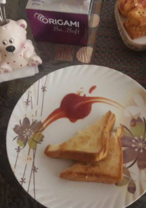 A picture of Paneer Sandwich.