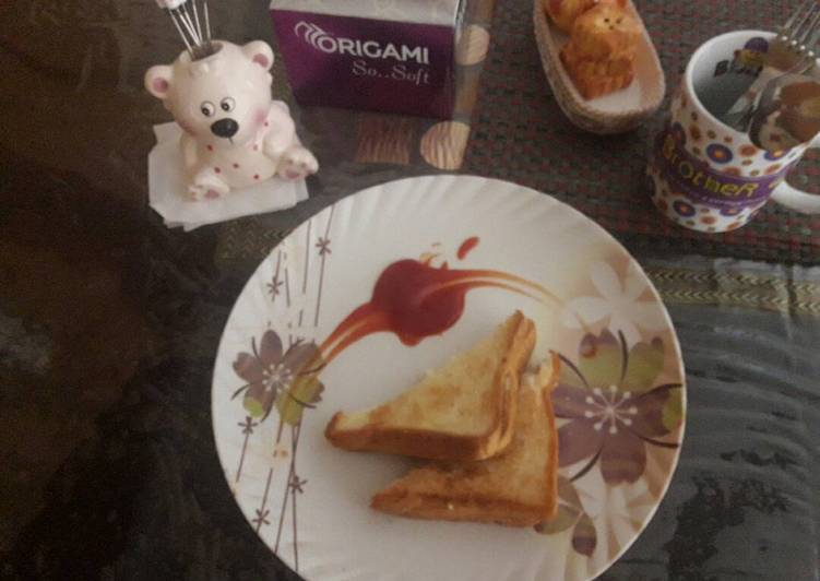 How to Make Super Quick Homemade Paneer Sandwich