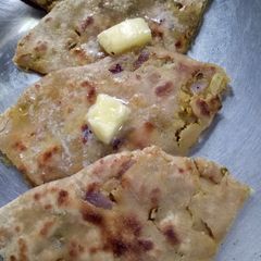 A picture of Oats parantha.