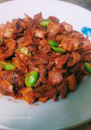 Foto resep Sambel Cumi Petai