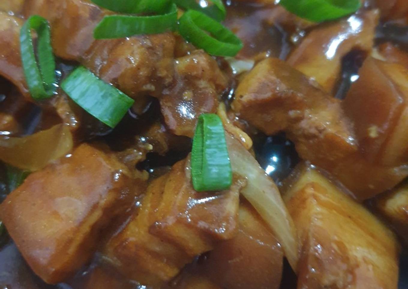 Samcan 🐷 saus Inggris (non halal)