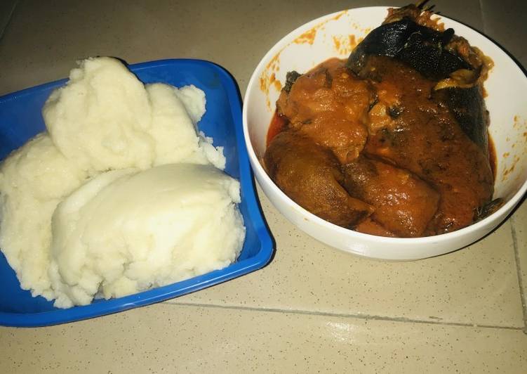 Recipe of Perfect Title:Obe Ata with cat fish and ponmo | This is Recipe So Yummy You Must Test Now !!