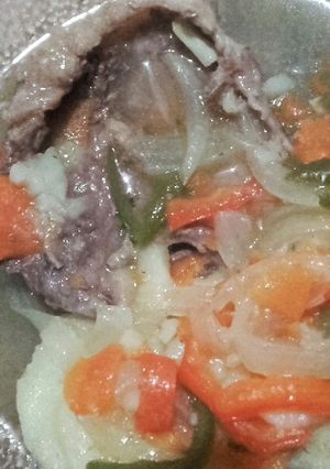 Una foto de Bifes a la criolla