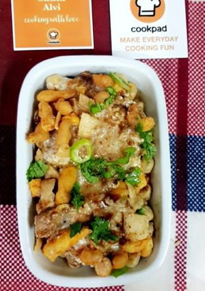 A picture of Mix plate Chaat.