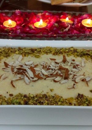 A picture of Rabri kheer.