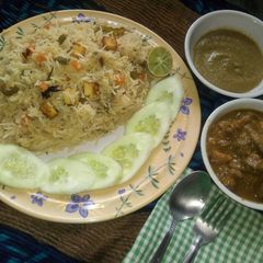 A picture of Mix veg Pulao.