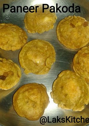 A picture of Healthy Paneer Pakoda(Made in Appe Pan with very little oil).