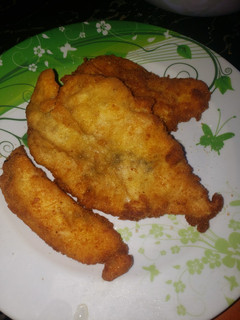 Una foto de Pollo apanado