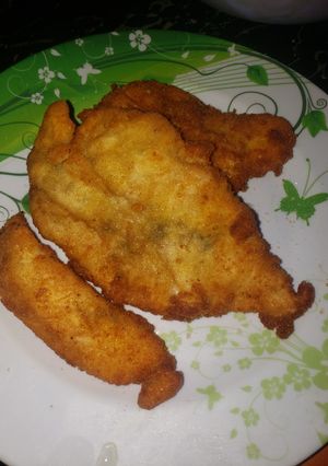 Una foto de Pollo apanado
