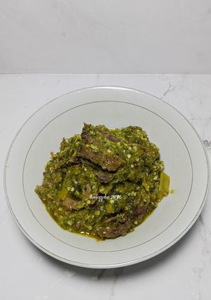 Foto resep Daging Sapi Balado Cabe Ijo