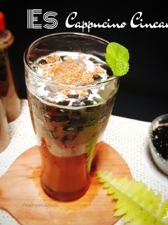 Foto resep Es Cappucino Cincau