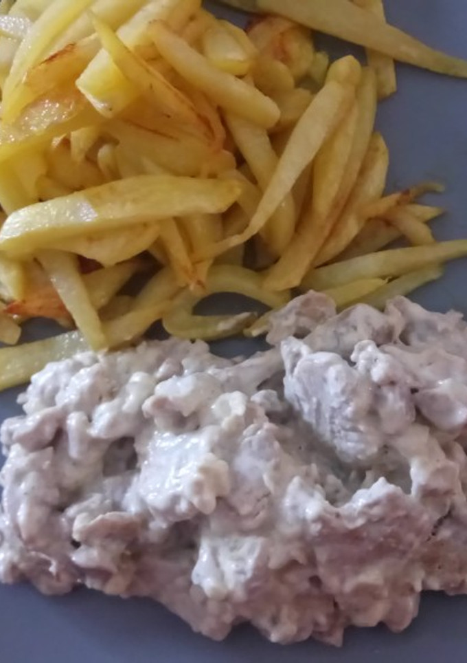 Una foto de Solomillo con queso azul