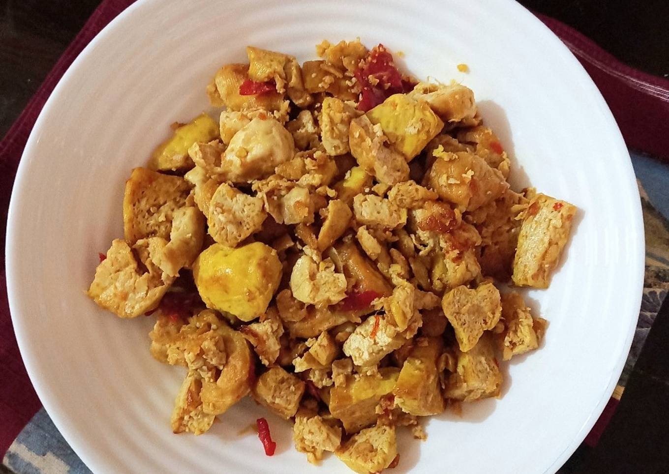 Tumis Tahu Terasi