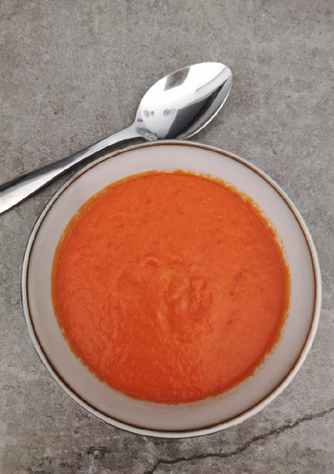 Una foto de Falso salmorejo