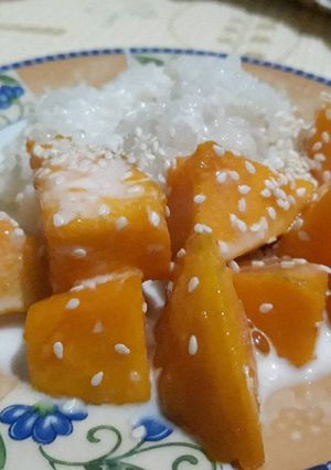 Foto resep Manggo sticky rice