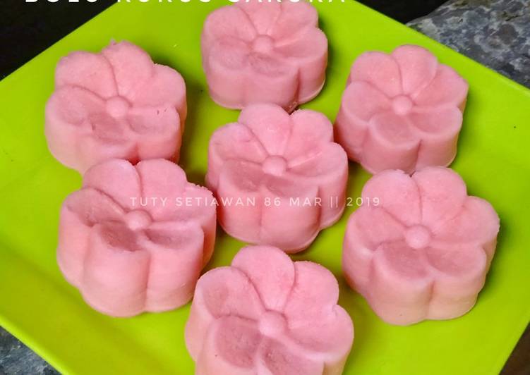 Resep Bolu Kukus Sakura, Enak