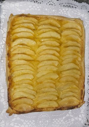 Una foto de Tarta de manzana