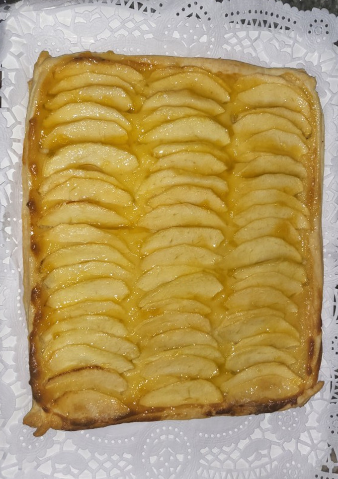 Una foto de Tarta de manzana