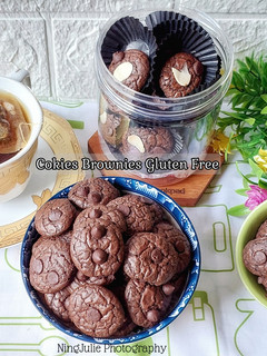 Foto resep Cookies Brownies Gluten Free