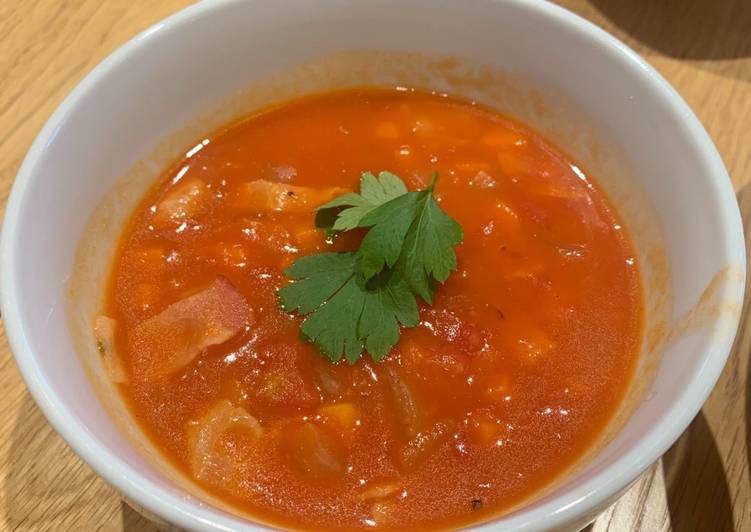 Recipe of Homemade Minestrone♥Delicious,Easy,Fast!