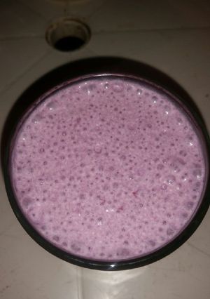 Una foto de Licuado de Zarzamora