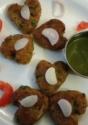 A picture of Left over rice Cutlets.