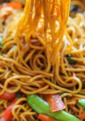 A picture of Spiced noodles/spaghetti.