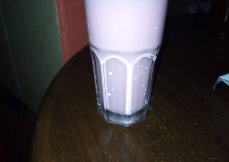 Simple milkshake (sherbet)