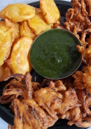 A picture of Bhajiya's.